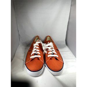 ⭐️Polo Ralph Lauren Orange and Blue Sneakers Size 12  ⭐️⭐️